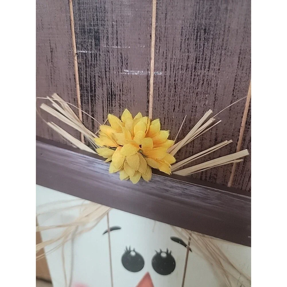 Fall Winter Porch Sign Scarecrow Snowman 22